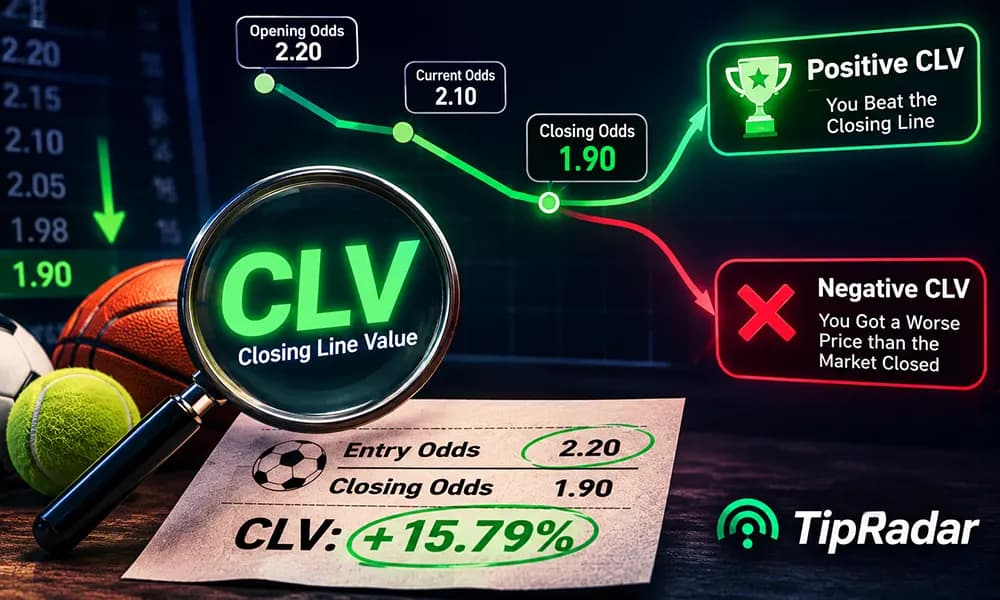 Closing Line Value (CLV) چیست؟ چطور بفهمیم بازار را شکست دادهایم؟